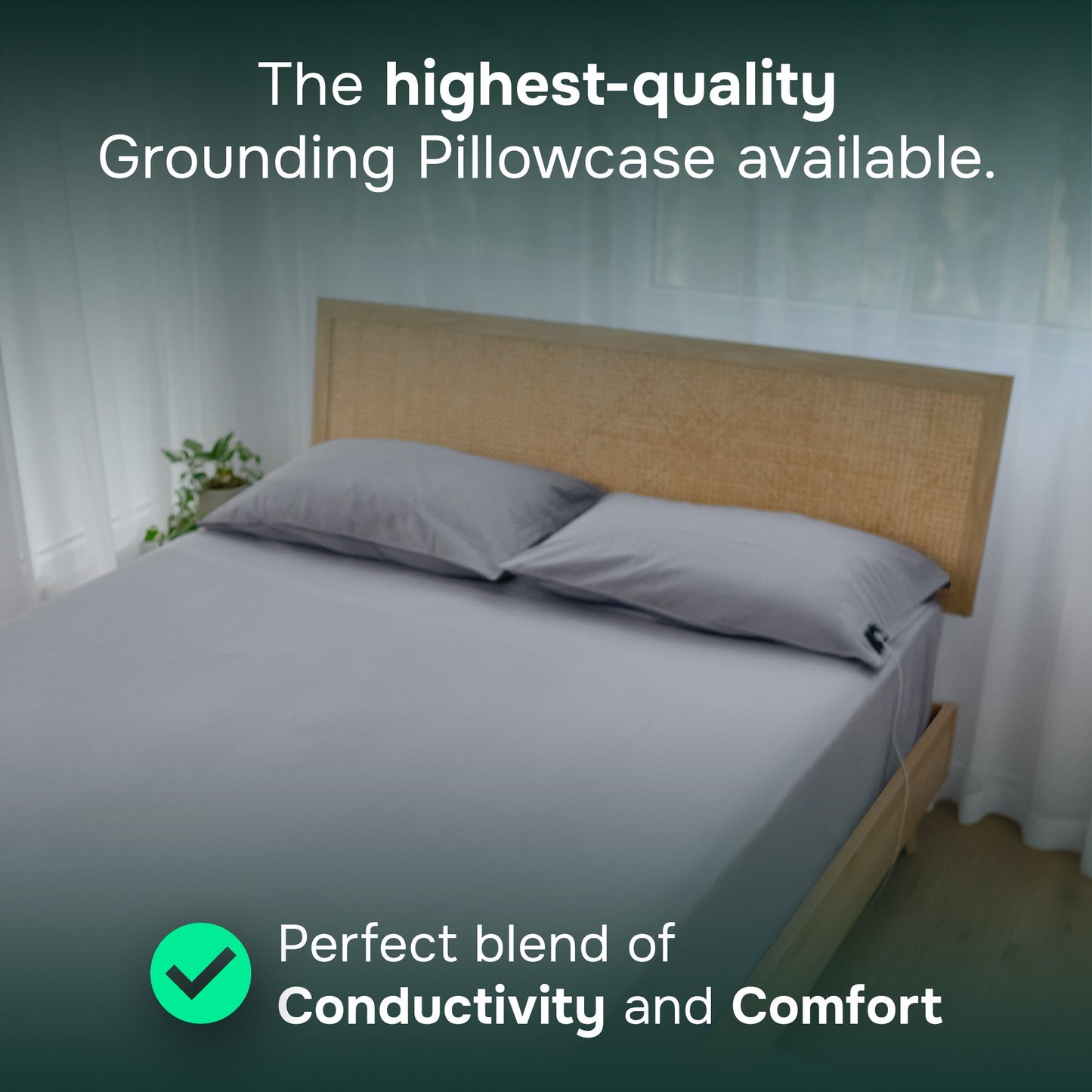 PureGrounding® Grounding Pillow Case