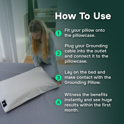 PureGrounding® Grounding Pillow Case