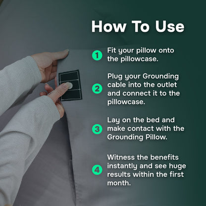 PureGrounding® Grounding Pillow Case
